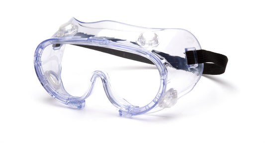 Pyramex Chemical Splash Goggle D3-Retail Safety Goggles Clear Clear model PYG205T