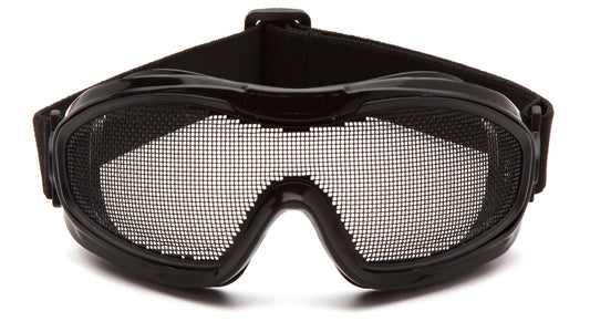 Pyramex Wire Mesh Goggle Safety Goggles Black model G9WMG