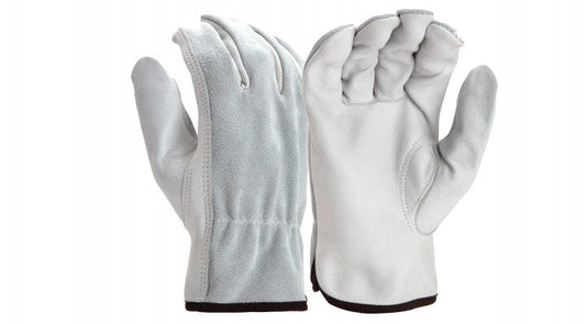 Pyramex GL2007K - Value + Split Cowhide Driver Cut-Resistant Gloves Small model GL2007KS