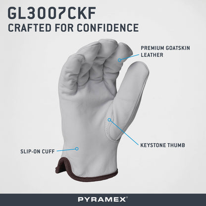 GL3007CKF - Premium Insulated Goatskin Driver HPPE A6 Cut