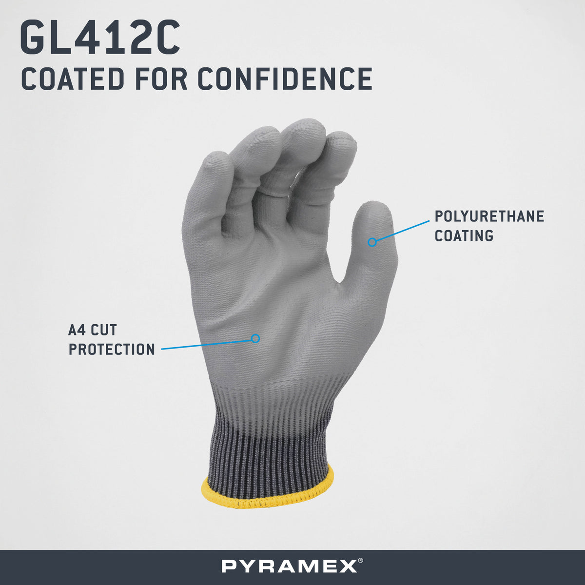 GL412C - Polyurethane A4 Cut - official Pyramex product image 3