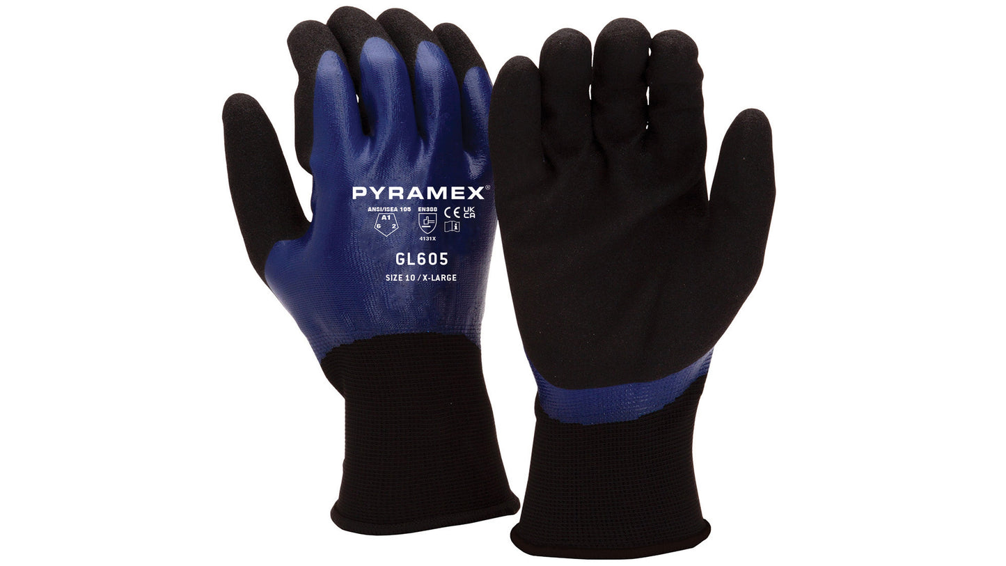 GL605 - Double Dipped Sandy + Smooth Nitrile