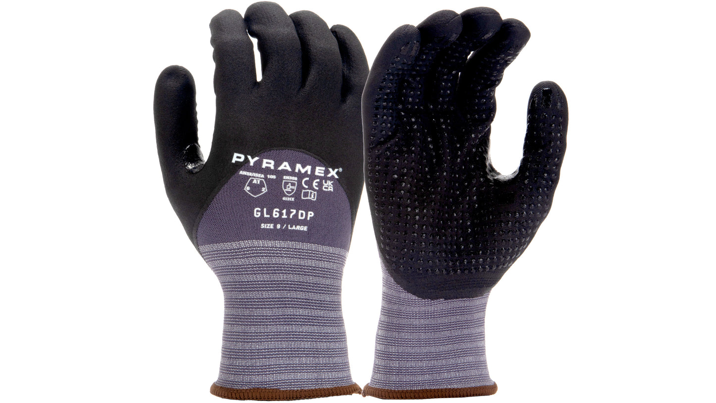 GL617DP - Micro-Foam Nitrile Dotted