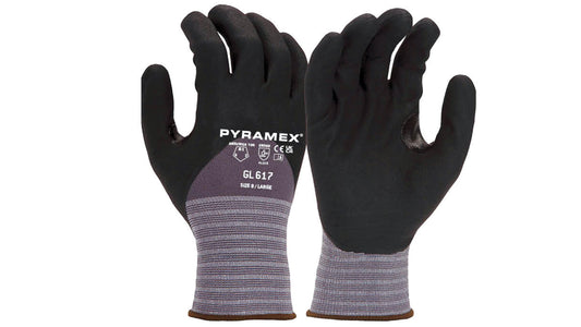 Pyramex GL617 - Micro-Foam Nitrile Cut-Resistant Gloves Small model GL617S