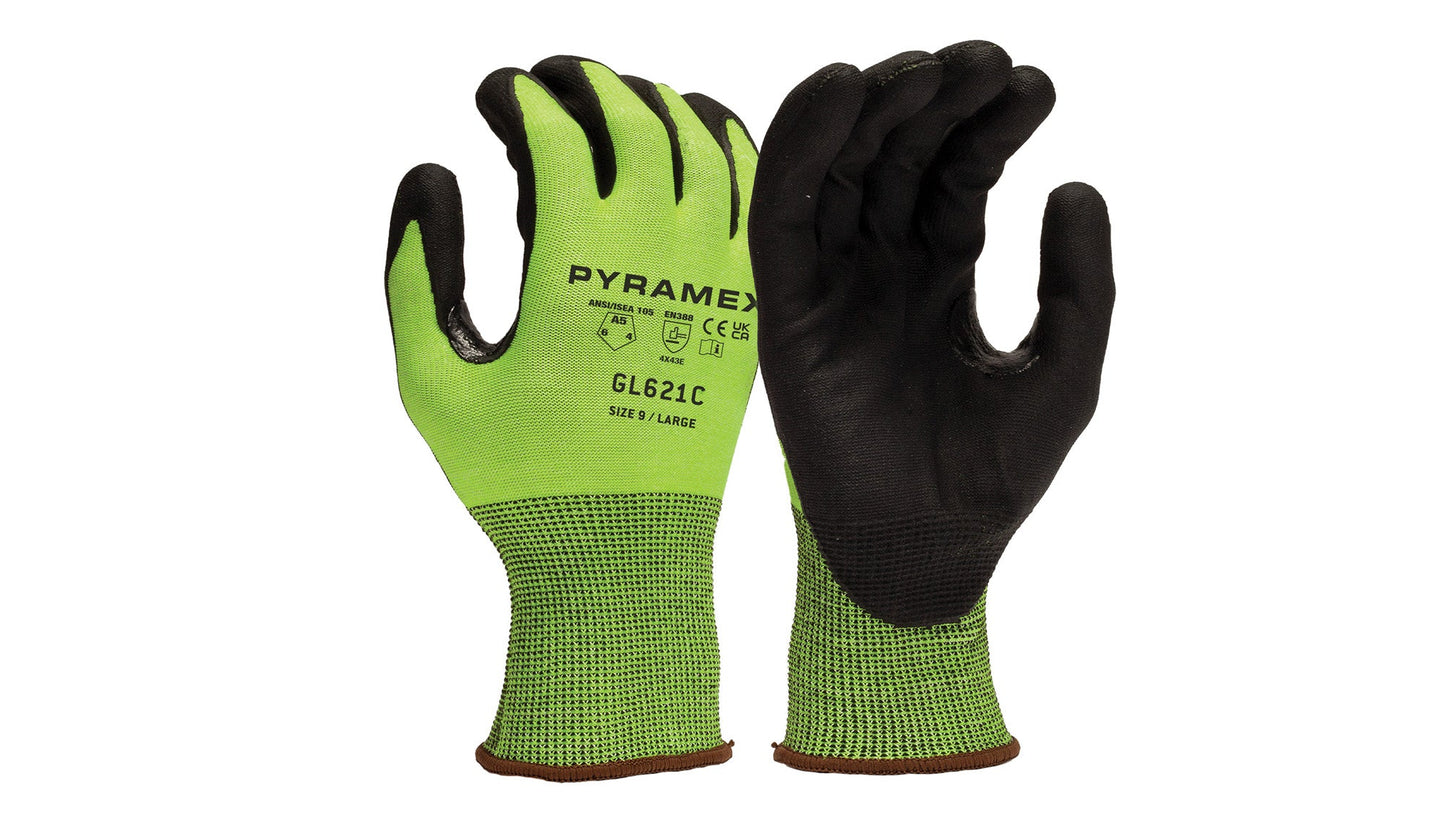 Pyramex GL621C - Micro-Foam Nitrile A5 Cut, Model GL621CS - official Pyramex product image 1