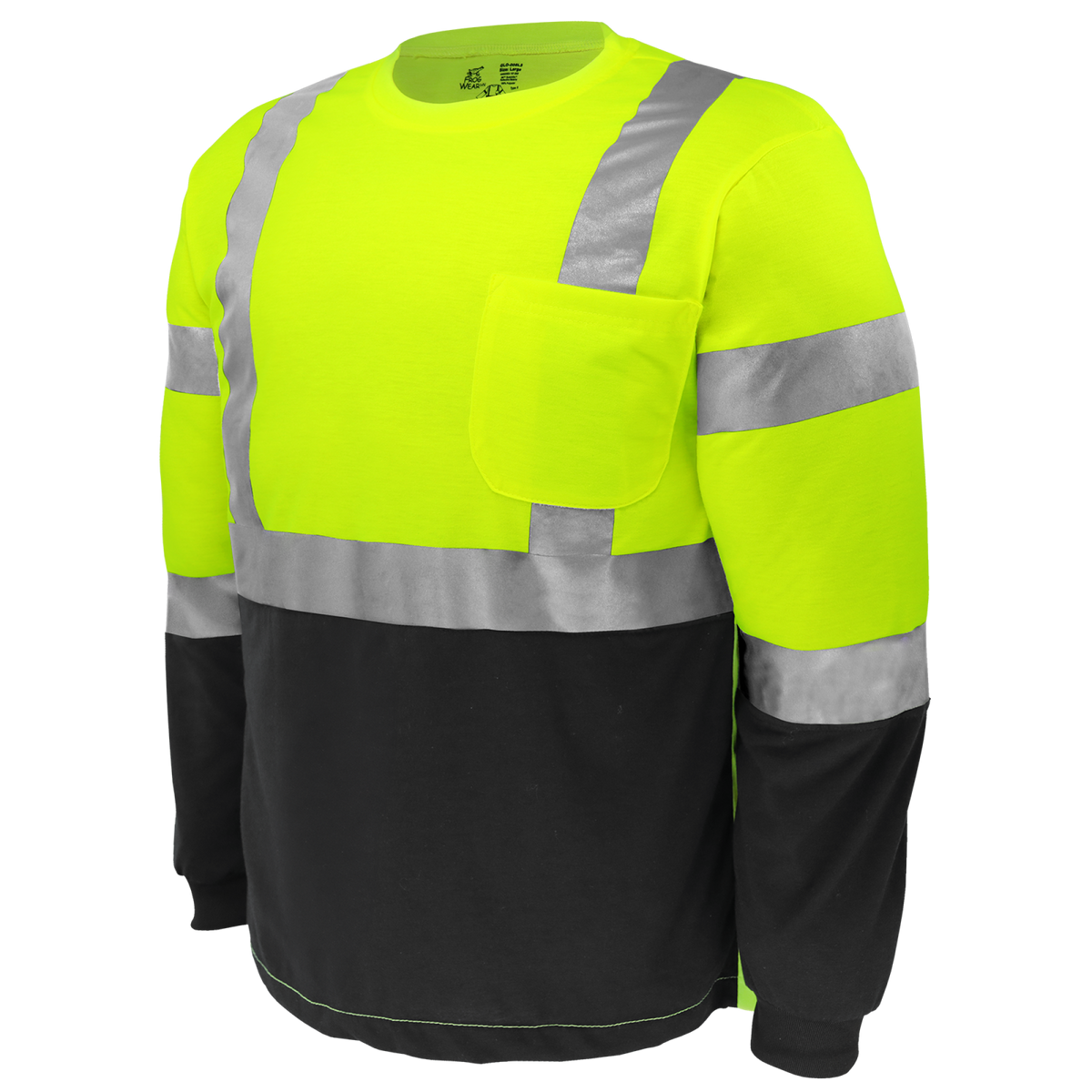Global Glove GLO-008LS - left side - yellow/green with black lower front