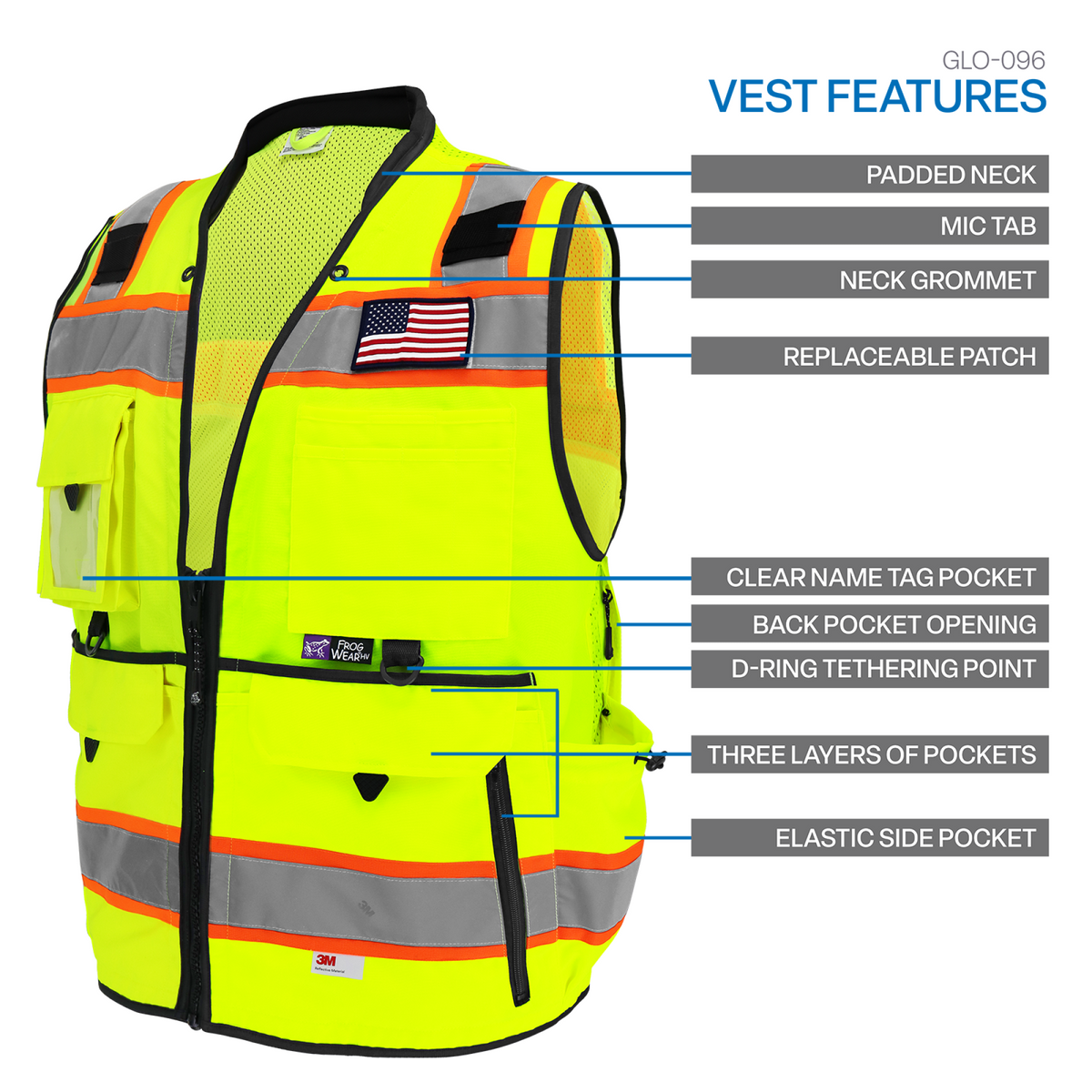 Globus Global Safety - GLO-096 Vest - view 16