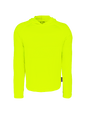 FrogWear® HV Premium High-Visibility Hooded Long-Sleeve Self-Wicking Shirt - GLO-200HLS