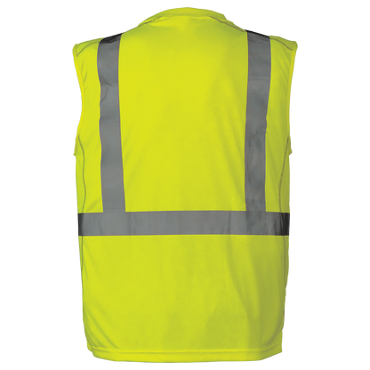 Global Glove GLO-202 - back - yellow/green
