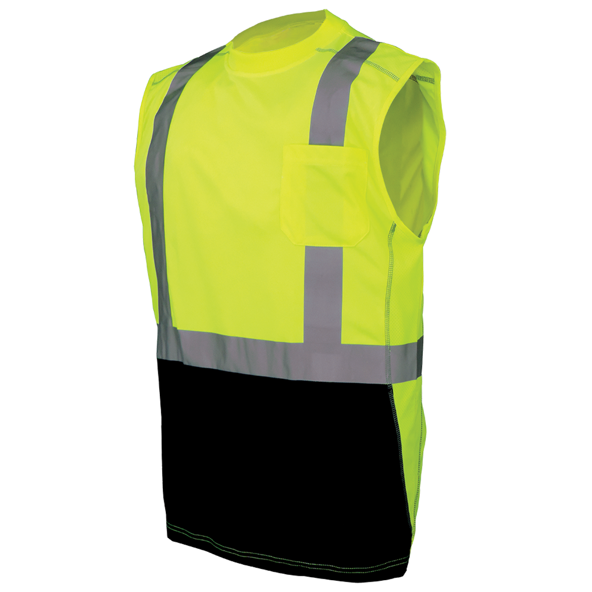Global Glove GLO-202 - left side - yellow/green