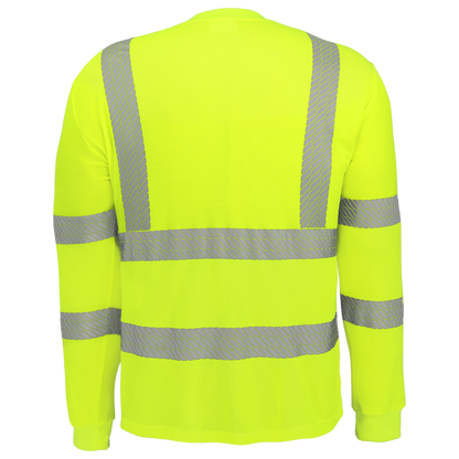 Global Glove GLO-217LS - back - yellow/green