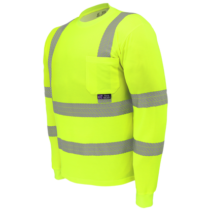 Global Glove GLO-217LS - left side - yellow/green