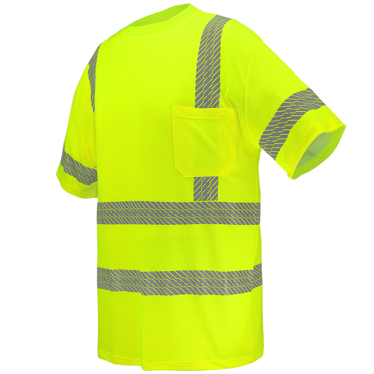 Global Glove GLO-217 - left side - yellow/green