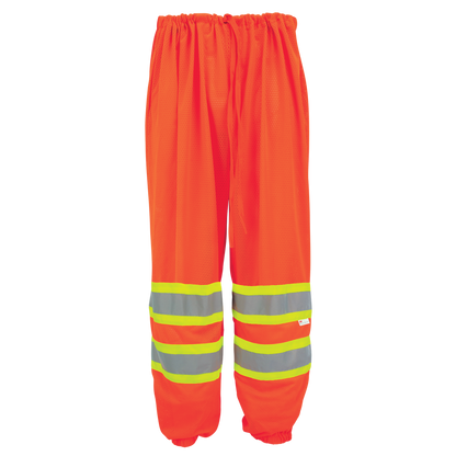 Global Glove GLO-4P - front - orange with yellow/green trim