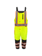 FrogWear® HV High-Visibility Insulated Winter Bibs with Polyurethane Coated Oxford Polyester - GLO-700