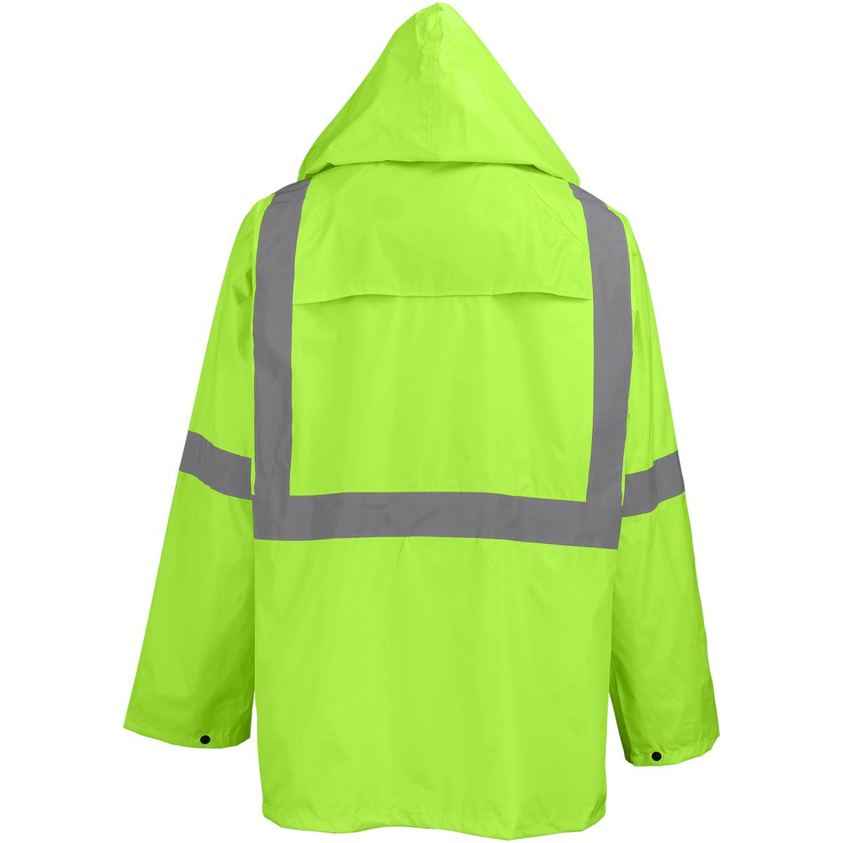 Global Glove GLO-8000 - jacket back - yellow/green