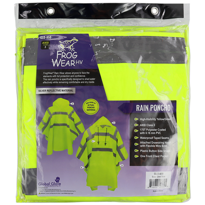 Global Glove GLO-850 - retail packaging - yellow/green
