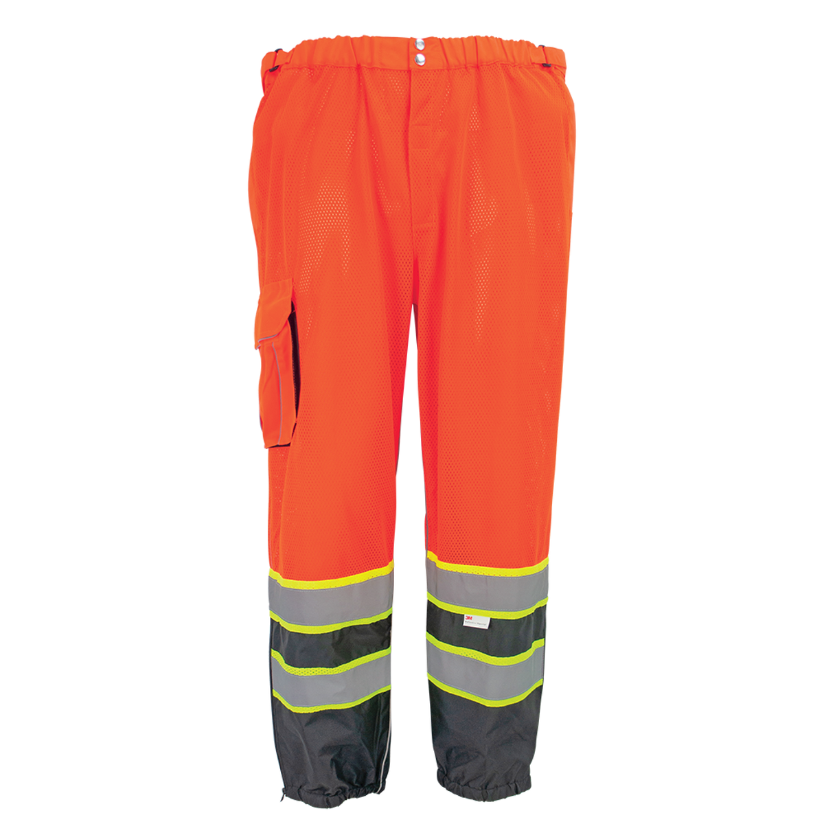 Global Glove GLO-99P - front - orange with yellow/green trim