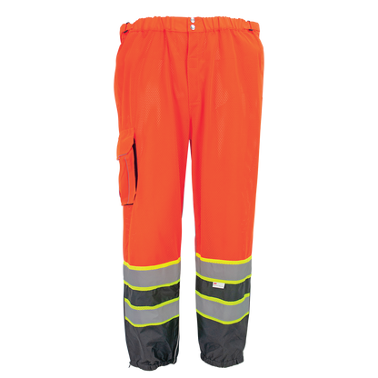 Global Glove GLO-99P - front - orange with yellow/green trim