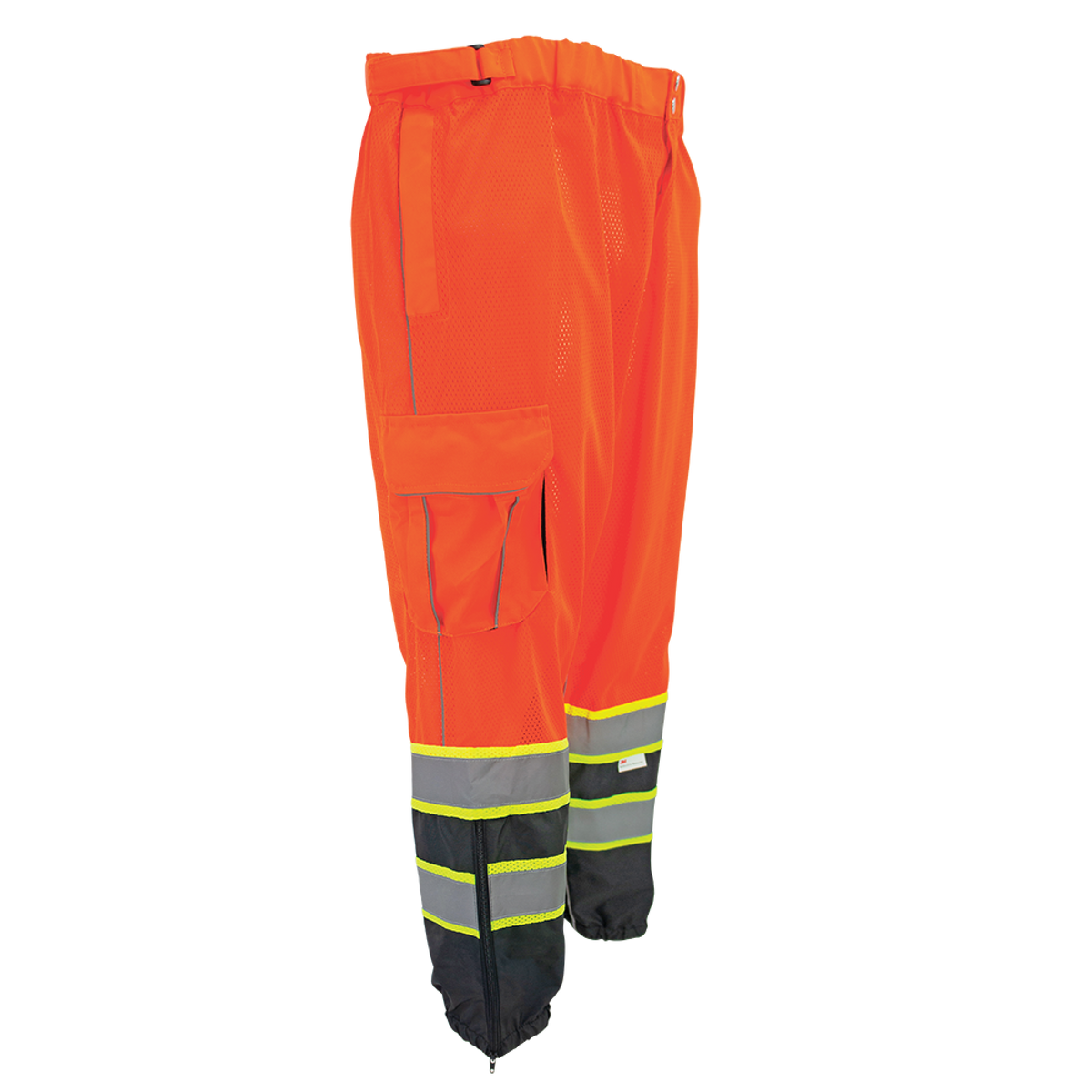 Global Glove GLO-99P - right side - orange with yellow/green trim