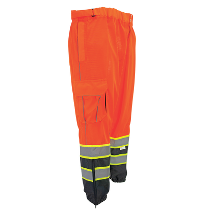Global Glove GLO-99P - right side - orange with yellow/green trim