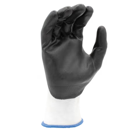 ZING Z-Force General Purpose Glove, 18G Bio-Based Nylon Shell Bio-Based PU Palm Coated, Touchscreen