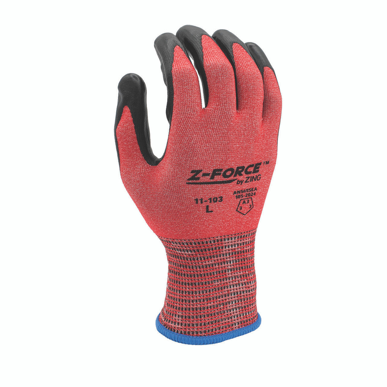 ZING Sign, Danger Eye Protection Requi, 7X10, Plastic - 1097