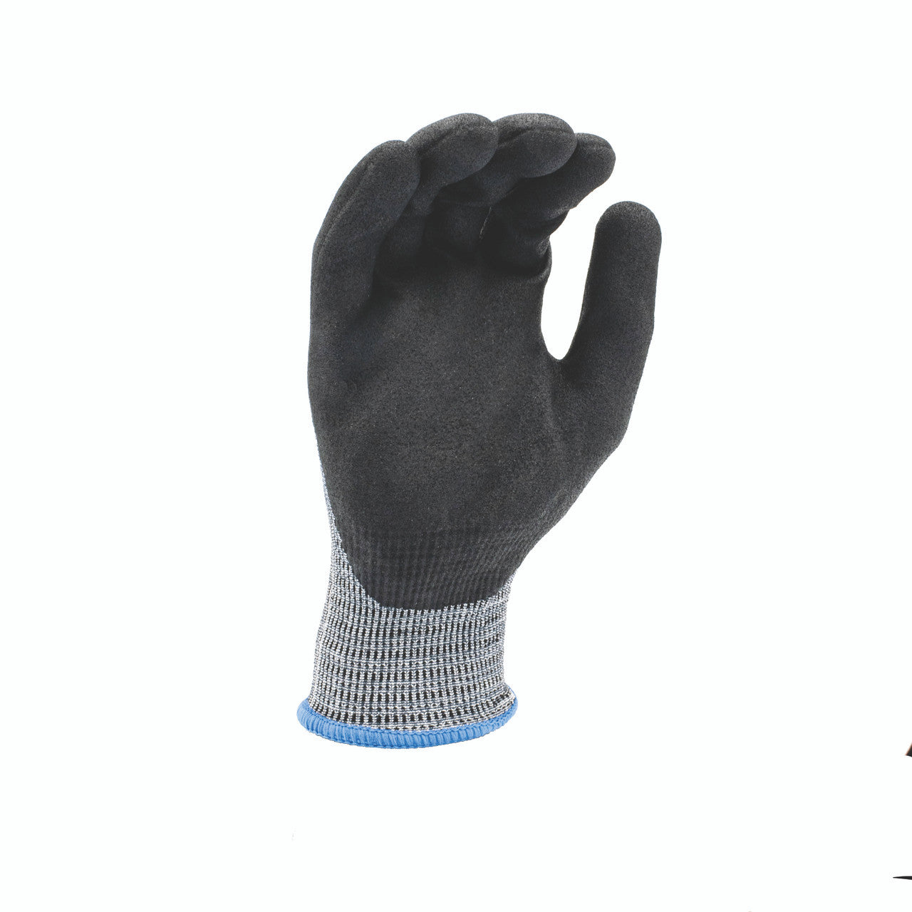 ZING Z-Force Cut Glove, 18G A6 Dark Grey Bio-Based Fiber/Hppe Shell Nitrile Palm Coating, Touchscreen - official Zing product image 2