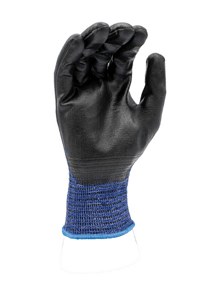 ZING Z-Force Cut Glove, 18G A4 Royal Biobased Fiber/Hppe Shell Nitrile Palm Coating, Touchscreen - official Zing product image 2