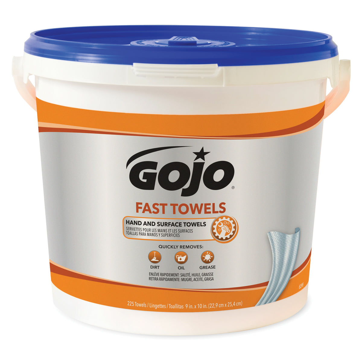 GOJO Fast Wipes225 Wipes / B - 6299-02