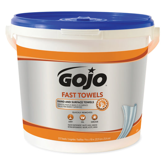 GOJO Fast Wipes225 Wipes / B - 6299-02