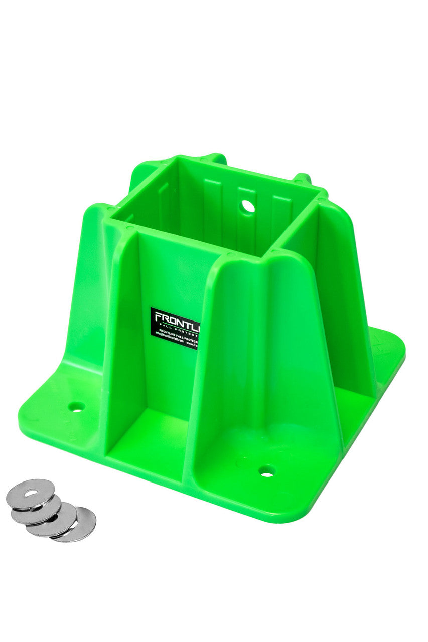 Frontline GPB200 Safety Guardrail Boot Base with Hardware Included