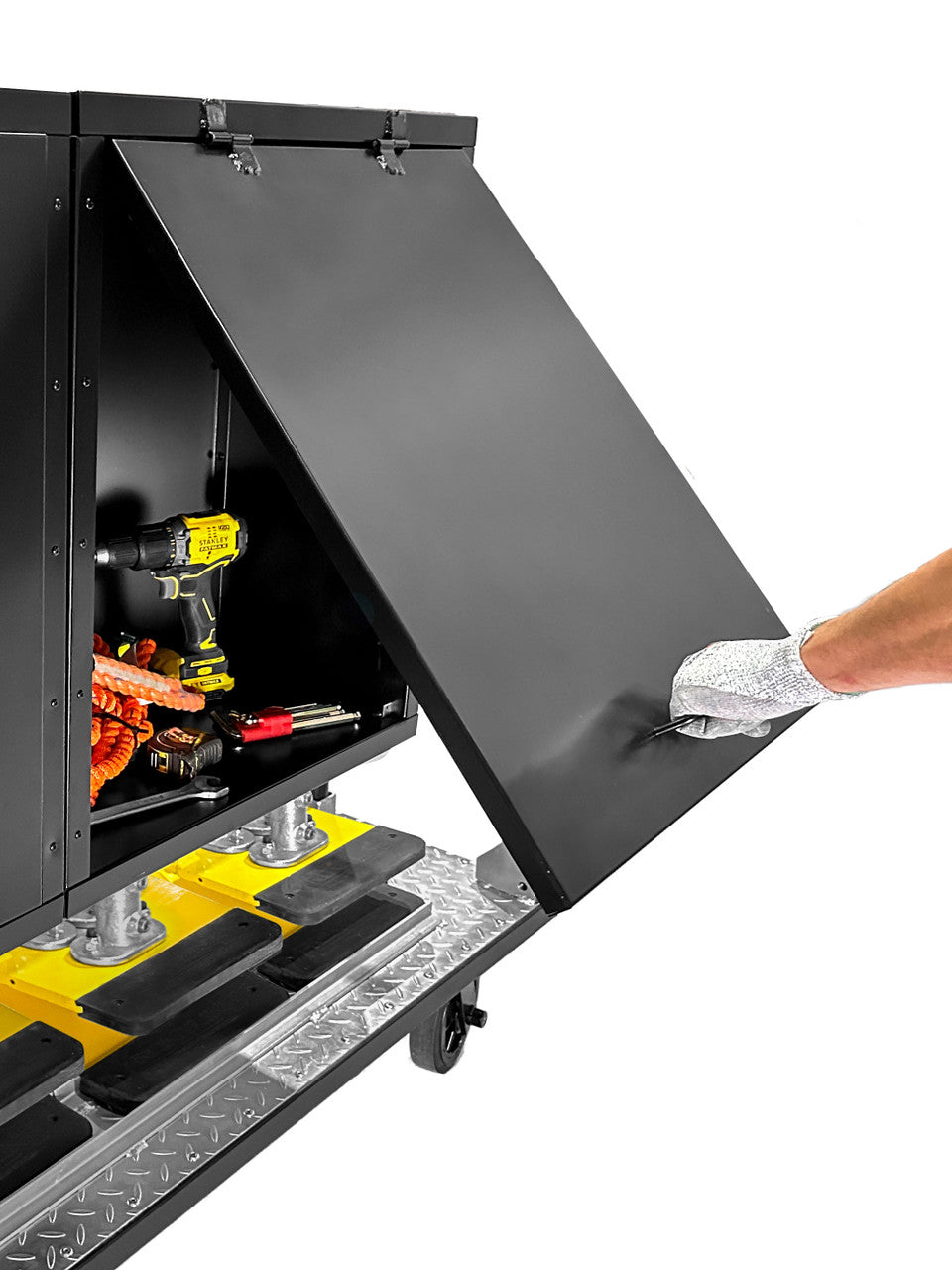 Frontline Guardrail Ergonomic Transportation Cart GUSCART