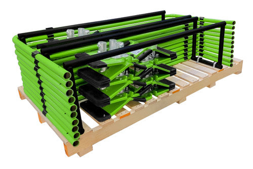 Frontline Guardrail System Non-Penetrating Complete Kit - OSHA Compliant GUS