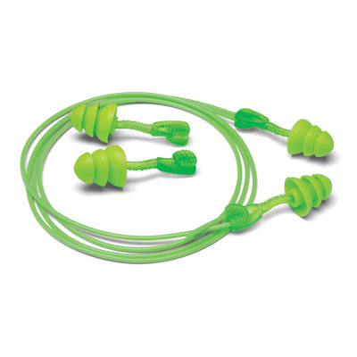 Glide® Trio Reusable SLC(80) 26dB, Class 5 Earplugs | Hearing Protection | Moldex - Moldex 6445