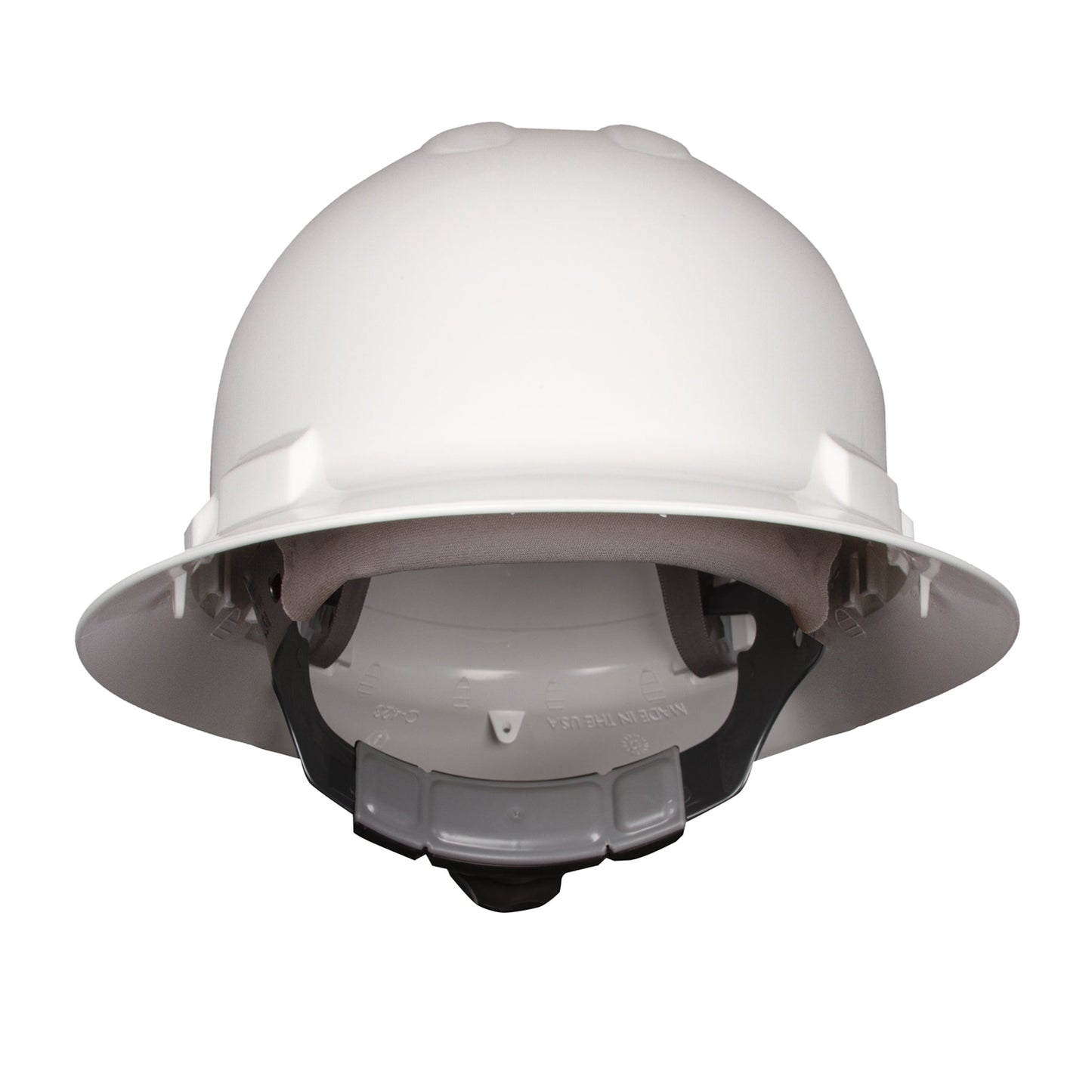 Cordova Duo™ White Full-brim Style Helmet, 6- #H36R1 image 4