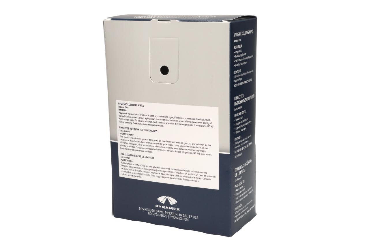 Hygienic Alcohol Free Wipes - official Pyramex product image 3