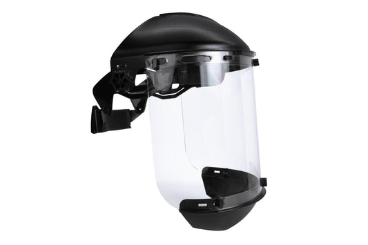 Pyramex Ridgeline Ratchet Headgear Face Shields Black model HGBR