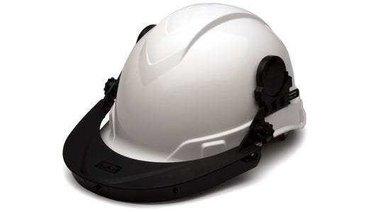 Pyramex Ridgeline Cap Style Adapter Earmuffs Black model HHABCMR