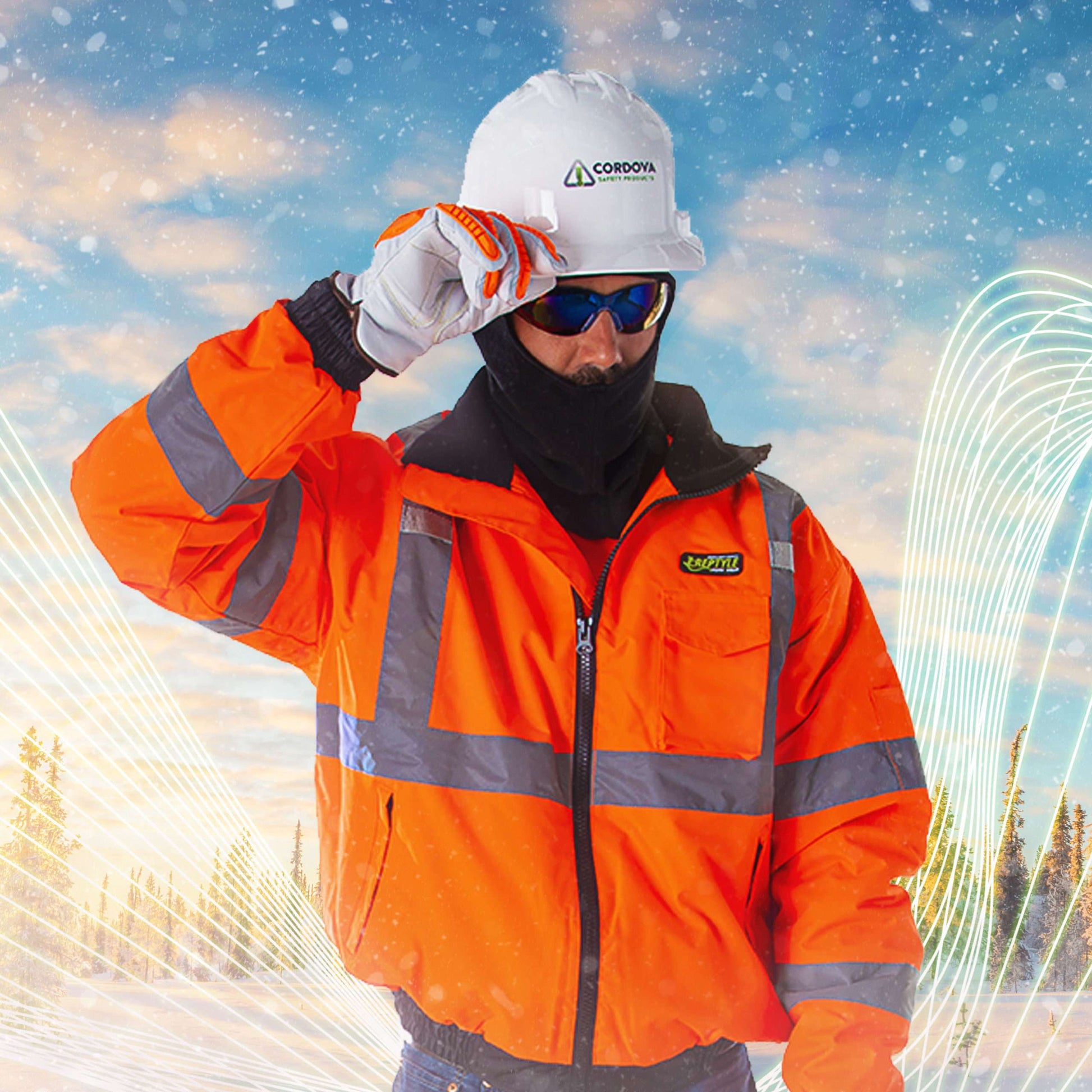 Cordova Balaclava/helmet Liner Black Polar Fleec #HL100 image 3