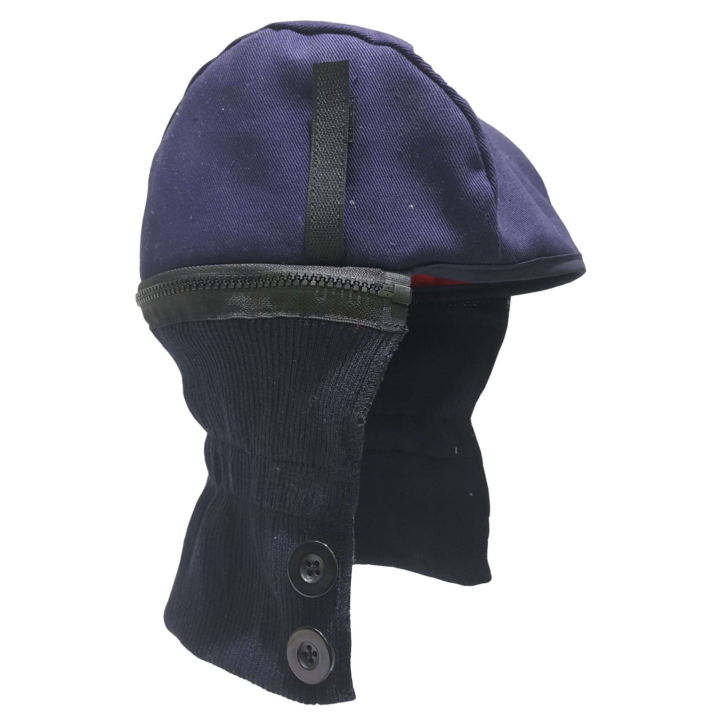Cordova Helmet Liner Navy Cotton Twill, Shoulder #HL500