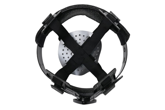 Pyramex SL Series 4-Point Ratchet Replacement Suspensions - Cap Style Hard Hat Accessories Black model HP141