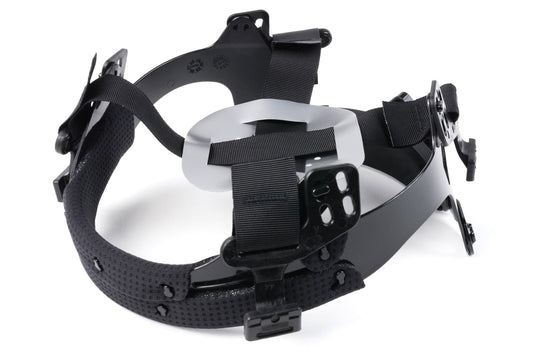 Pyramex Ridgeline 4-Point Replacement Suspensions - Cap Style Hard Hat Accessories Black model HPR441