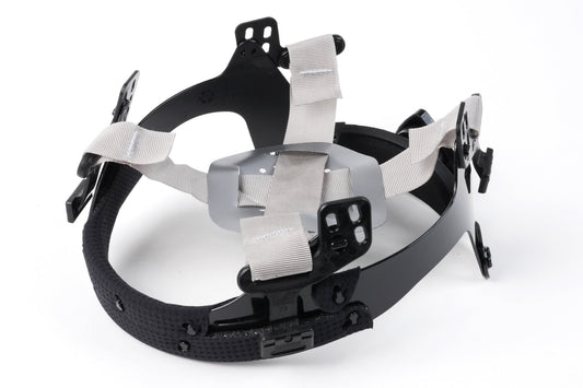 Pyramex Ridgeline 4-Point Replacement Suspensions - Full Brim Hard Hat Accessories Gray model HPR541