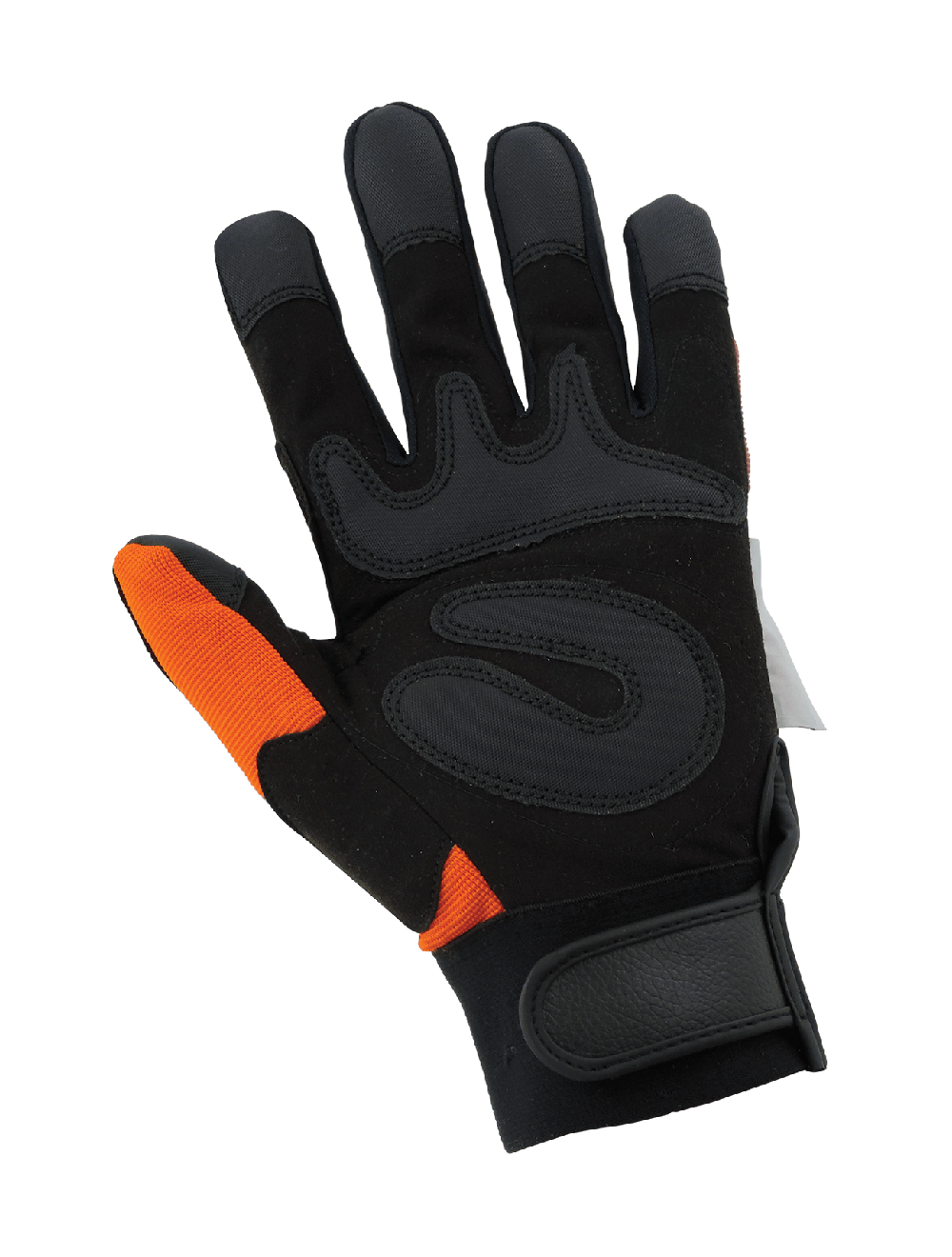 Hot Rod Gloves® High-Visibility Synthetic Leather Palm Performance Mechanics Style Gloves with a Spandex Back - HR9000VIS