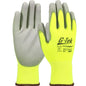 G-Tek® PosiGrip®: Hi-Vis Seamless Knit Polyester Blend Glove with Polyurethane Coated Flat Grip on Palm & Fingers - Touchscreen