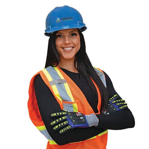 Cordova Duo™ Red Cap-style Helmet, 4-point Pi #H24S4 image 7
