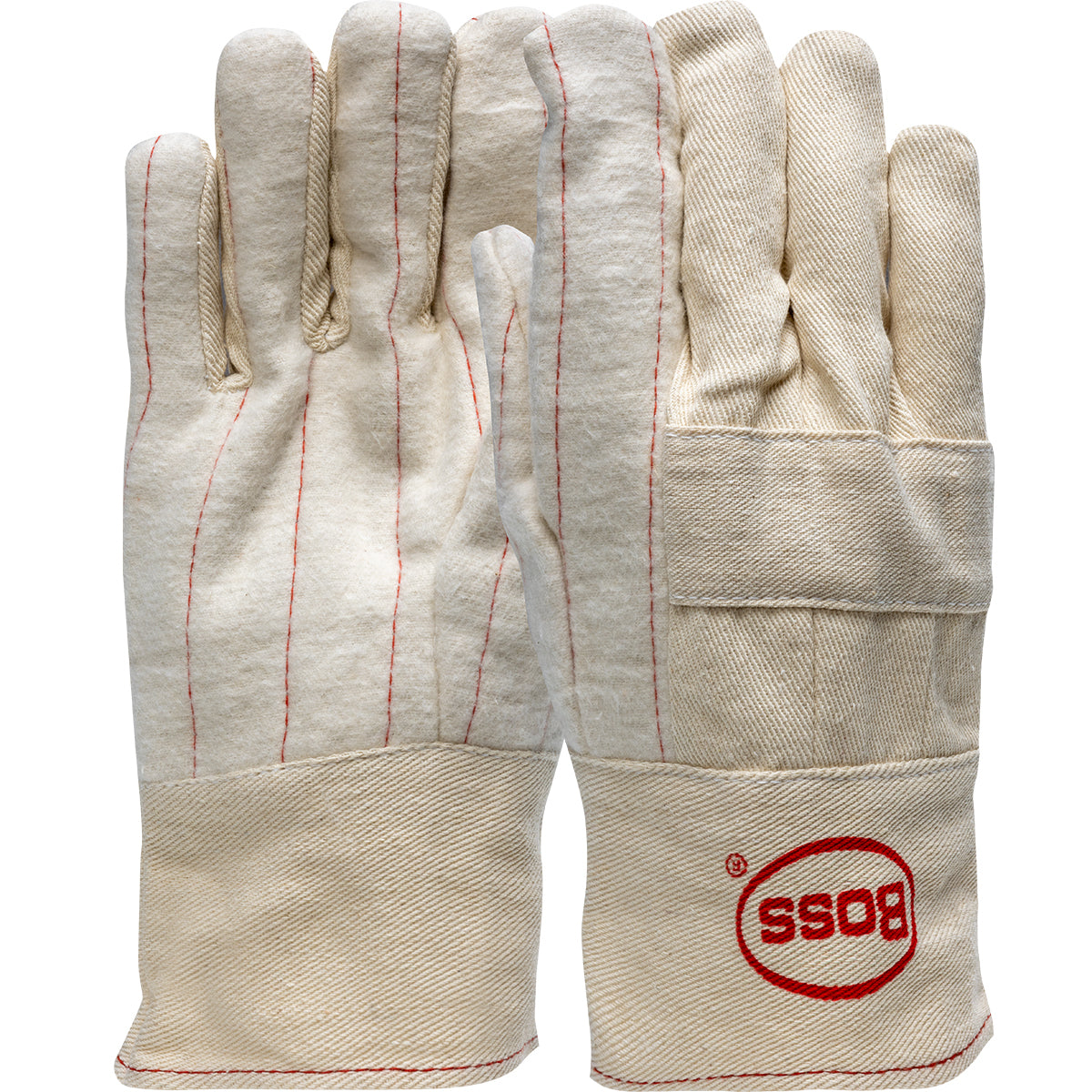Boss 1JC3017 – 3-Ply Hot Mill Nap-Out Lined W Band Top Cuff Knuckle Strap