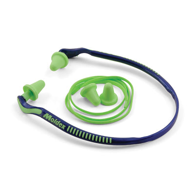 Jazz Band® Hearing Protector | SLC (80) 18dB, Class 3 Banded Earplugs | Moldex - Moldex 6504