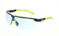 MCR Safety KD7R - Klondike® KD7R Series Half Frame Design with Integral TPR Brow Black Frame, Hi-Vis Lime TPR Temples Adjustable TPR Nose Pads Indoor/Outdoor UV-AF® Anti-Fog Lens 7-position lens angle adjustment